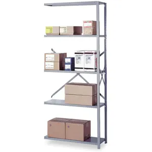 LYON DD8007 Add On Shelving, 5 Shelf, Capacity 800 Lbs, Size 84 x 36 x 24 Inch | AD7XDQ 4GYP2