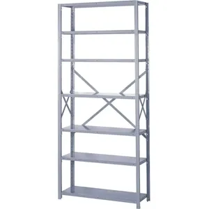 LYON DD8030SX Starter Shelving, 7 Shelf, Capacity 1300 Lbs, Size 84 x 36 x 12 Inch | AD7WZK 4GYA4