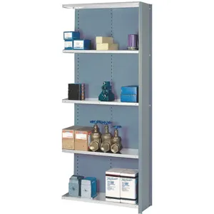 LYON DD8038GLV Add On Shelving, Close, 5 Shelf, Capacity 650 Lbs, Size 84 x 36 x 18 Inch | AD7XCF 4GYJ6