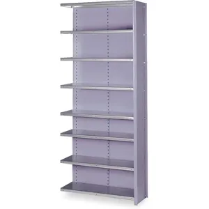 LYON DD8080 Add On Shelving, Close, 8 Shelf, Capacity 750 Lbs, Size 84 x 36 x 12 Inch | AD7XEF 4GYR7