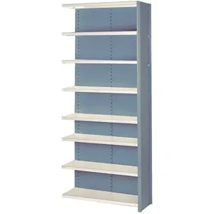 LYON DD8082GLV Add On Shelving, Close, 8 Shelf, Capacity 700 Lbs, Size 84 x 36 x 24 Inch | AD7XCW 4GYL2