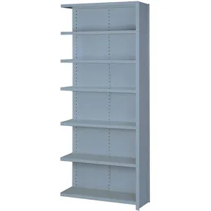 LYON DD8091 Add On Shelving, Close, 7 Shelf, Capacity 750 Lbs, Size 84 x 36 x 18 Inch | AD7XEM 4GYT4