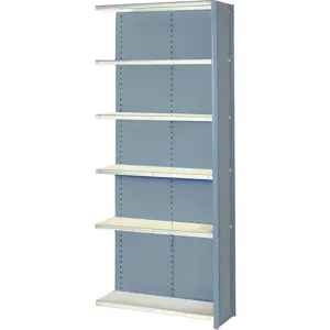 LYON DD8261GLV Add On Shelving, Close, 6 Shelf, Capacity 650 Lbs, Size 84 x 36 x 18 Inch | AD7XCH 4GYJ8