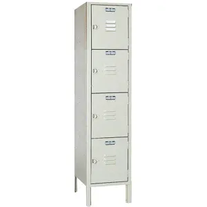 LYON PP5352SU Box Locker, Size 12 x 12 x 54 Inch, Putty | AD8FRV 4JXH2