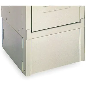 LYON PP5800-1 Locker Front Base, Size 12 x 6 Inch, Finish Powder Coat, Putty | AE4FEY 5JT98