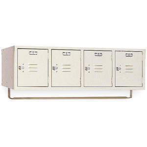 LYON PP5991CRSU Box Locker, Assembled, Size 45 x 18 x 13-3/4 Inch, Putty | AE4FQB 5JV21