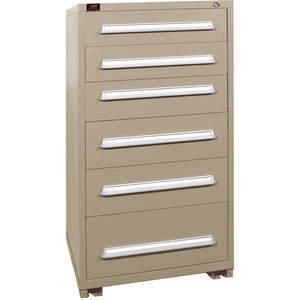 LYON PPM6830301016I Modular Drawer Cabinet, 6 Drawer, Capacity 400 Lbs, Putty | AA4BDJ 12C704