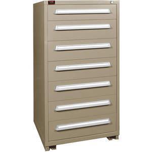 LYON PPS6830301015I Modular Drawer Cabinet, 7 Drawer, Capacity 400 Lbs, Putty | AA4BDF 12C701