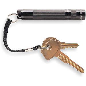 MAGLITE K3A756K Schlüsselanhänger-Taschenlampe, Schwarz, inkl. 200 Cp | AD9URF 4V380