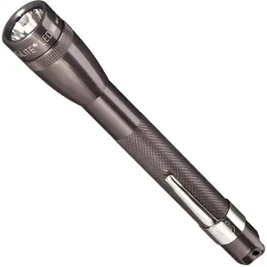 MAGLITE SP32096K Mini Handheld Flashlight Gray Led 84 L | AC7AUH 36Y706