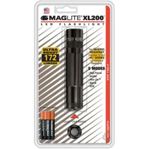 MAGLITE XL200-S3016K Flashlight Led Black 172 L Aaa | AA8PBJ 19G665