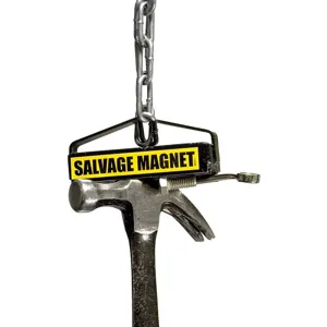 MAG-MATE DT3500 Salvage Magnet 35 Lb Capacity 3.5 Inch Diameter | AC3PEU 2VCC4