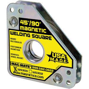 MAG-MATE WS300 Magnetic Welding Square 3 3/8 x 3 3/8 x 5/8 | AC2RFZ 2MJJ7