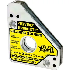 MAG-MATE WS410 Magnetic Welding Square 3 3/4 x 4 3/8 x 3/4 | AC2RGC 2MJK1