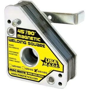 MAG-MATE WS420 Magnetic Welding Square 3 3/4 x 4 3/8 x 1.5 | AC2RGD 2MJK2