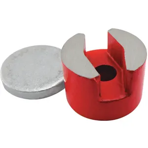 MASTER MAGNETICS 07259 Button Magnet, 3/4 Inch Diameter | AH8DNU 38HY84