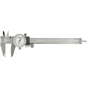 MAHR-FEDERAL INC. 4107005 Dial Caliper 0-150mm 0.01mm Grad White | AE6FFM 5RHK3