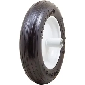 MARATHON 00003 Flat Free Pu Wheel 3.50/2.50-8 350 Lb. | AD6NCY 46G091