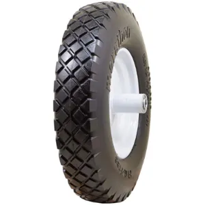 MARATHON 00047 Flat Free Pu Wheel 4.80/4.00-8 450 Lb. | AD6NDF 46G098