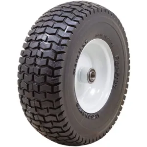 MARATHON 30326 Flat Free Pu Wheel 13 x 5.00-6 400 Lb. | AD6NCZ 46G092