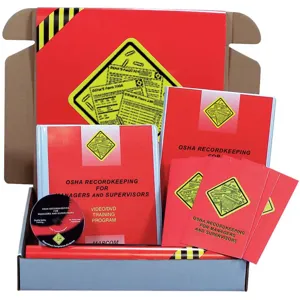 MARCOM K0000159EO Osha Recordkeeping For Managers Dvd Kit | AE9ADZ 6GWN3