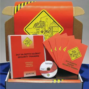 MARCOM K0001769EO DVD Training Kit DOT In-Depth HAZMAT Sec | AH3BTY 31AZ88