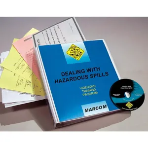 MARCOM V0000129EM Dealing With Hazardous Spills Dvd Pgm | AE9ADA 6GWJ6