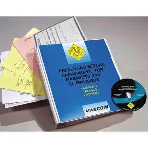 MARCOM V0000489EM Preventing Sex Harassment Managers Dvd | AD3EGB 3YLK2