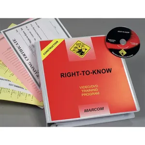 MARCOM V0001059ST Construction Safety Training Dvd | AD4GGG 41J289