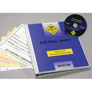 MARCOM V0001109EL Electrical Safety In The Laboratory Dvd | AE9AGL 6GWZ4