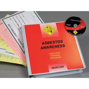 MARCOM V000ASB9EO Asbestos Awareness Dvd Program | AE9AEE 6GWN9