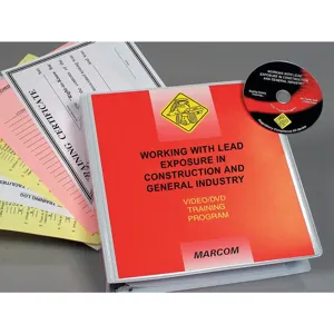 MARCOM V000LDS9EO Osha Lead Standards For Industry Dvd | AE9AEU 6GWR4