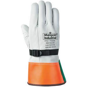 ANSELL HIGH-VOL GOAT Electric Glove Protector Gray Size 8 PR | AB7ZFM 24TM66