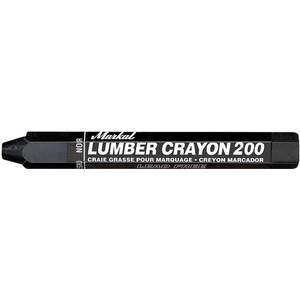 MARKAL 80353G Lumber Crayon Black - Pack Of 12 | AB7ZKC 24UX81