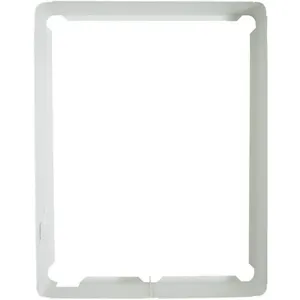 MARKEL PRODUCTS 3310EX33WR Heater Accessory Mounting Frame White | AG2NHT 31TR50