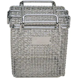 MARLIN STEEL WIRE PRODUCTS 00-00278001-31 Mesh Basket with Lid 3-17/32 Inch Length x 3-25/64 Inch Width | AH3HRT 32HD28