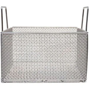 MARLIN STEEL WIRE PRODUCTS 00-104A-31 Mesh Basket with Handles 14 Inch Length x 10 Inch Width x 6 Inch Height | AH3HRL 32HD22