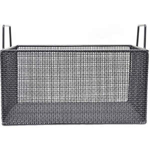 MARLIN STEEL WIRE PRODUCTS 00-112-21 Mesh Basket with Handles 12 Inch Length x 18 Inch Width x 9 Inch Height | AH3HRU 32HD29