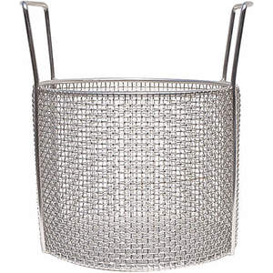 MARLIN STEEL WIRE PRODUCTS 100-31 Round Mesh Basket with Handles 10 Inch Diameter 8 Height | AH3HRR 32HD27