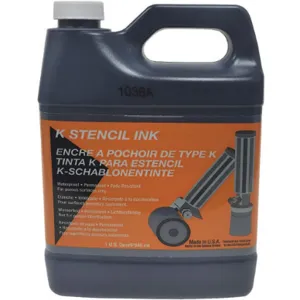 MARSH K-BK-Q Stencil Ink Black | AE2YWL 5A136