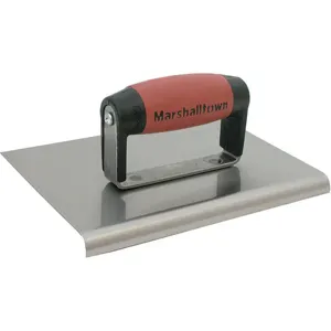 MARSHALLTOWN 156SSD Hand Edger 6 x 4 Inch 3/8 Inch Radius Ss | AB6XQL 22P280