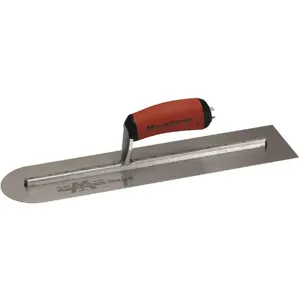 MARSHALLTOWN MXS66RED Finishing Trowel Round End 16 x 4 In | AB6XPX 22P267