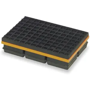 MASON 2LVP5 Vibration Isolation Pad 10x10x1 1/4 In | AC2PKE