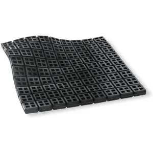 MASON 2LVR7 Vibration Isolation Pad Waffle 6x6x3/4 In | AC2PKQ