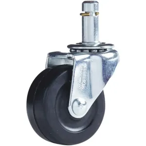 MASTER CASTER 30407 Swivel Stem Caster 2 Inch 75 Lb Rubber | AB9XFV 2G001