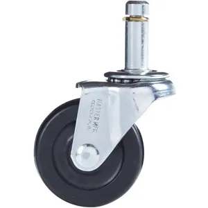 MASTER CASTER 30707 Swivel Stem Caster 2 Inch 75 Lb Rubber | AC8GRC 3A787