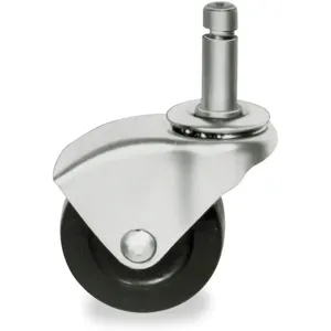 MASTER CASTER 30753 Swivel Stem Caster With Hood 2 Inch 75 Lb Rub | AC8GQX 3A779