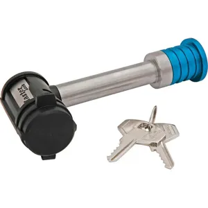 MASTER LOCK 1480KAWWG0340 Towing Barbell Receiver Lock 5/8 In | AC4GWD 2ZU74