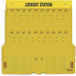 MASTER LOCK 1484B Lockout Station unbefüllt 22 Zoll Höhe | AB9EGF 2CJK7