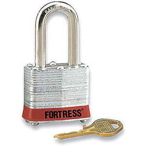 MASTER LOCK 1803LHRED Lockout Padlock Keyed Different Red 9/32 Inch Diameter | AF6CAP 9WFR4